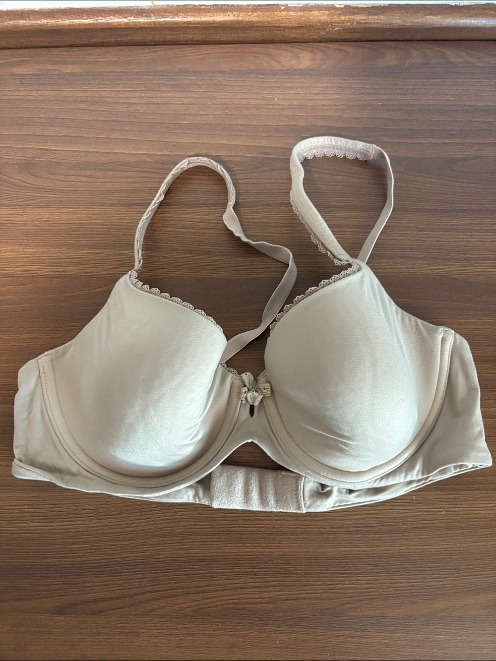 Victoria's Secret Light Cream Padded T-Shirt Bra